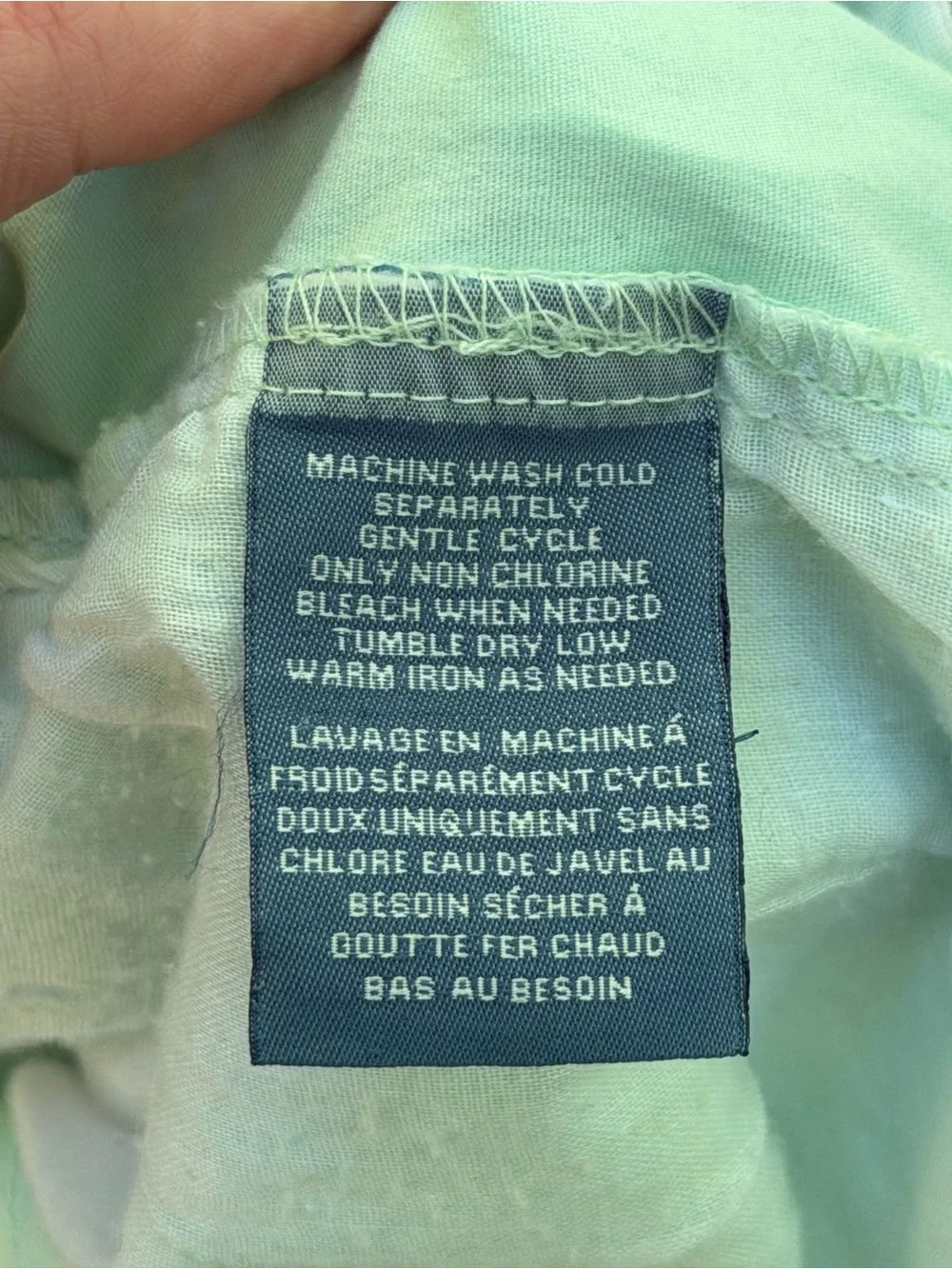 Caribbean Joe Mint Green Stretch Cotton Shorts Size 16